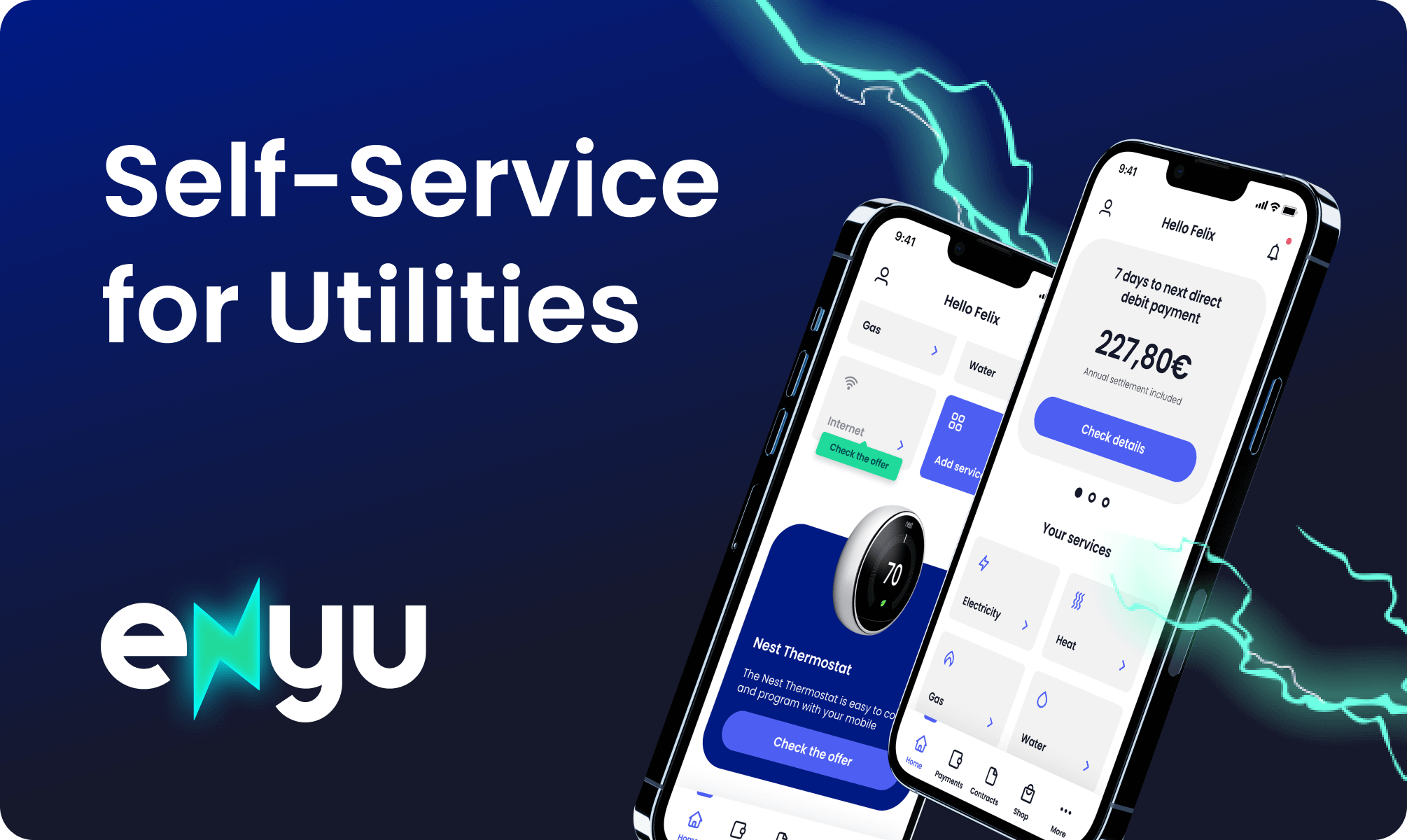 Self-service for utilities