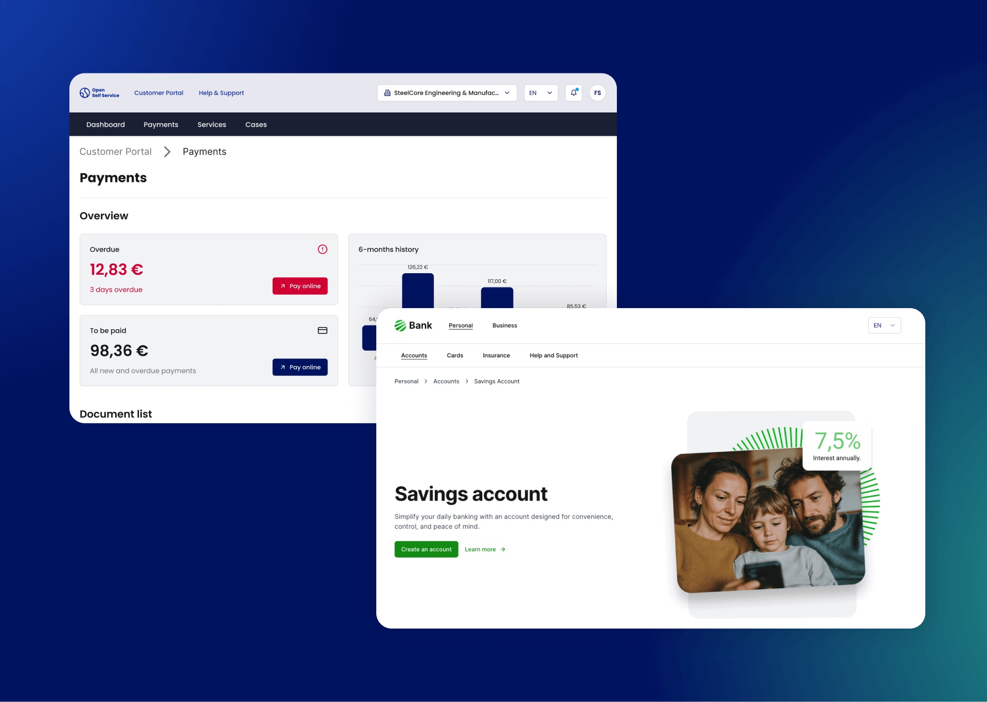 Open Self Service - application starters